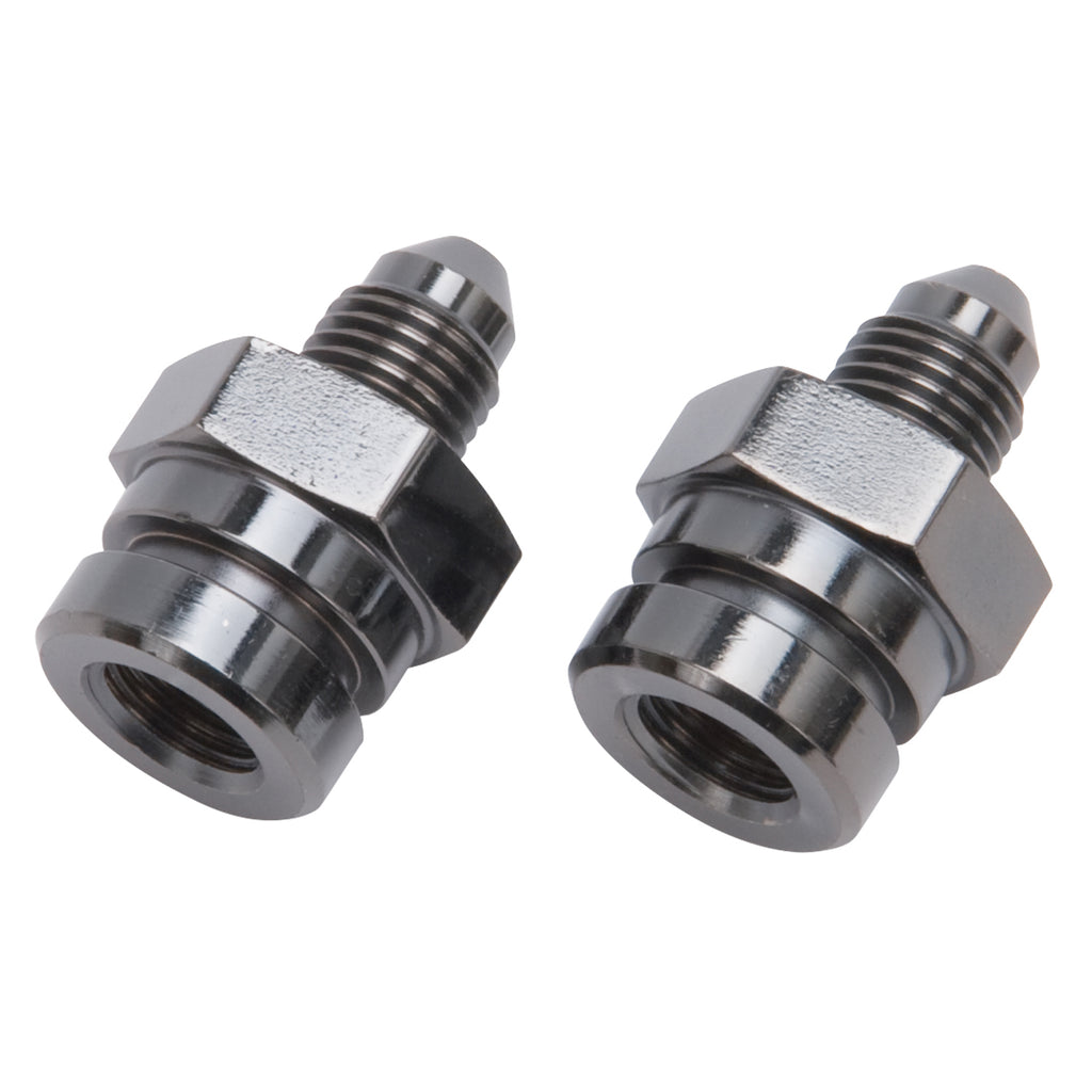 RUSSELL 641293 Russell 641293 3AN to 3/8-24 Inverted Flare Female to 3AN Male Brake Adapter Pair