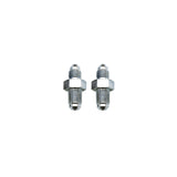 RUSSELL 641321 Russell 641321 3AN to 7/16-20 Inverted Flare Female Adapter - Steel, Zinc Plated, 2 Pack