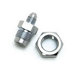 RUSSELL 641331 Russell Brake Adapter Fitting 3AN Male to 7/16-20 Inverted Flare Female, Steel Nickel Plated - Part 641331