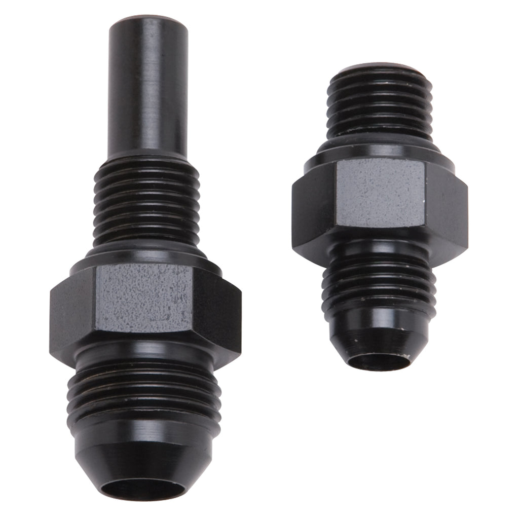 RUSSELL 641400 Russell 641400 8AN to 1/4 Inch Transmission Adapter for 4L80E Transmissions