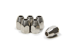 RUSSELL 642941 Russell #3 Tube Nut with Integrated Tube Sleeve, 6-Pack - 3/16 in Steel Fittings