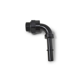 RUSSELL 644053 Russell 644053 3/8 Inch Adapter Fitting with 90 Degree 6 AN Male O-Ring to SAE Quick Disconnect