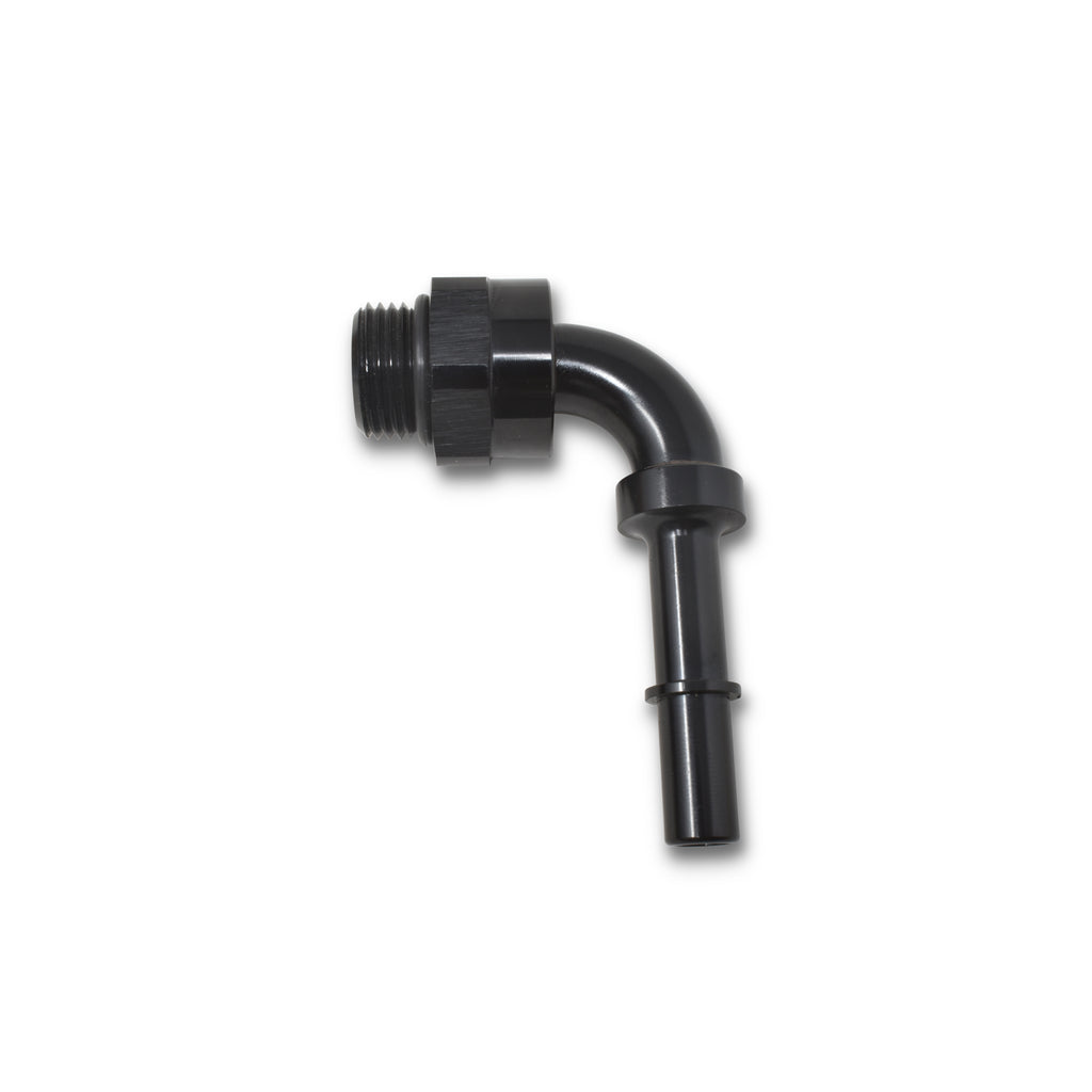 RUSSELL 644063 Russell 644063 3/8 Inch Male Quick Disconnect Fuel Line Adapter with 90 Degree Aluminum Fitting