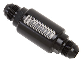 RUSSELL 650133 P/C #6 3in Fuel Filter - Black