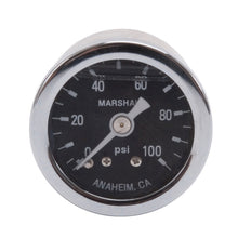Load image into Gallery viewer, RUSSELL 650340 Russell 650340 Fuel Pressure Gauge - 0-100 psi Mechanical Analog with Liquid Filled Dial