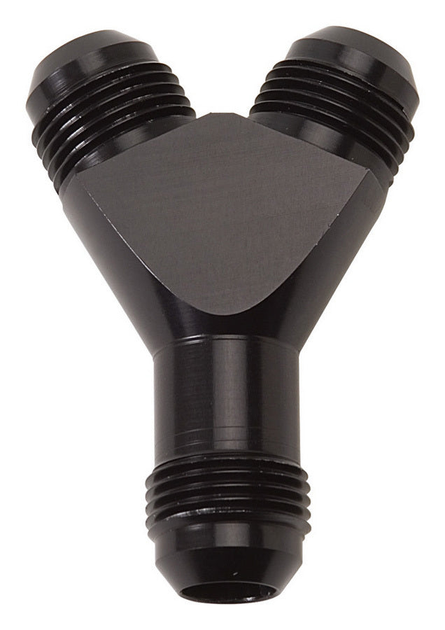 RUSSELL 650430 Russell 650430 6AN Male Y-Fitting Black Anodized Aluminum