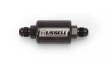 Load image into Gallery viewer, RUSSELL 650613 Check Valve 8an Male to 8an Male Black Anodize
