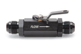 RUSSELL 650643 Shutoff Valve 8an Male Black Finish