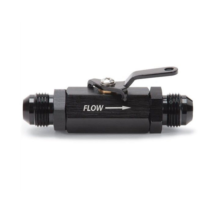 RUSSELL 650653 Shut-Off Valve 10an Male Black Finish