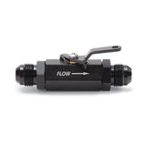RUSSELL 650653 Shut-Off Valve 10an Male Black Finish