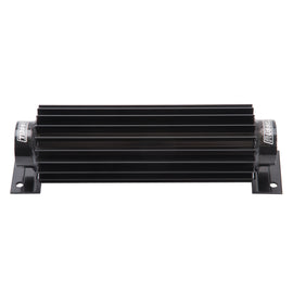 RUSSELL 651470 Russell 651470 8-Inch Aluminum Heat Sink Trans Cooler with Black Powder Coat