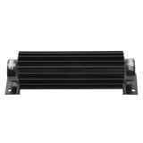 RUSSELL 651470 Russell 651470 8-Inch Aluminum Heat Sink Trans Cooler with Black Powder Coat
