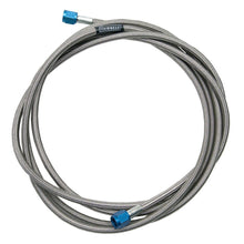 Load image into Gallery viewer, RUSSELL 658250 Russell 658250 18 ft Blue Braided Stainless Steel PTFE Nitrous Hose with 4 AN Fittings