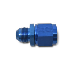 Load image into Gallery viewer, RUSSELL 660010 Russell 660010 8AN Female to 4AN Male Aluminum Adapter Fitting with Blue Anodized Finish