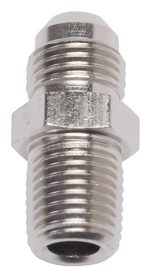 RUSSELL 660061 Russell 660061 4AN Female to 3/8 inch NPT Male Adapter - Aluminum, Clear Anodized