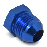 RUSSELL 660170 Russell 660170 3AN Flare Plug Adapter - Blue Anodized Aluminum