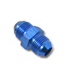 RUSSELL 660370 Russell 660370 10AN Male to Male Aluminum Blue Anodized Fitting Adapter