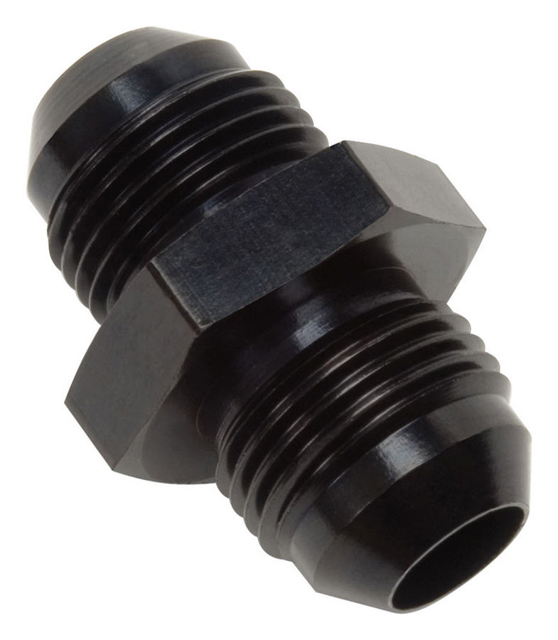 RUSSELL 660373 Russell 660373 10AN Male to Male Aluminum Fitting with Black Anodized Finish
