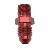 RUSSELL 660424 Russell 660424 4AN Male to 1/8 Inch NPT Male Adapter in Red Anodized Aluminum