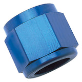 RUSSELL 660590 Russell 660590 10AN to 5/8 Inch Aluminum Tube Nut with Blue Anodized Finish