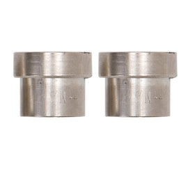 RUSSELL 660661 Russell Endura Tube Sleeve #8 - 1/2 Inch Aluminum Nickel Anodized Fitting Pair