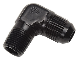 RUSSELL 660833 Russell 660833 6AN 90 Degree to 1/8 Inch NPT Black Aluminum Adapter