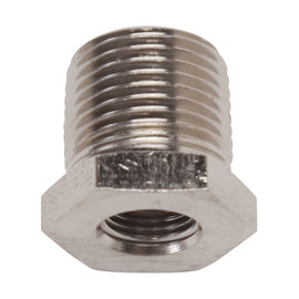 RUSSELL 661551 Russell Endura 1/4 in NPT Male to 1/8 in NPT Female Bushing Reducer - Aluminum, Nickel Anodized Part 661551