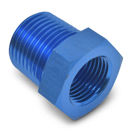 RUSSELL 661570 Russell 661570 3/8 in Male to 1/8 in Female NPT Aluminum Bushing - Blue Anodized