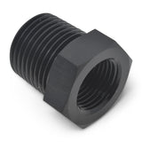 RUSSELL 661583 Russell 661583 1/2 in NPT Male to 3/8 in NPT Female Aluminum Bushing, Black Anodized