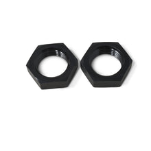 Load image into Gallery viewer, RUSSELL 661903 Russell 661903 8AN Aluminum Bulkhead Fitting Nut - Blue Anodized, Pack of 2