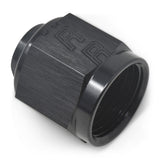 RUSSELL 661953 Russell 4AN Flare Cap in Black, Aluminum - Part Number 661953