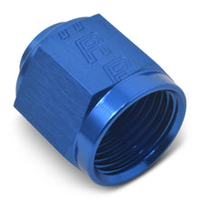 Load image into Gallery viewer, RUSSELL 661990 Russell 661990 12AN Flare Cap with Blue Aluminum Finish