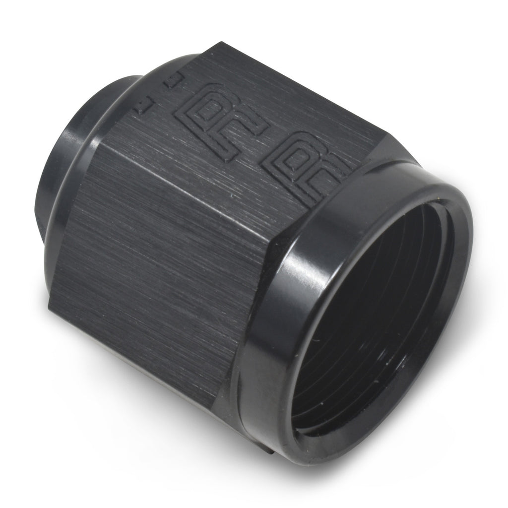 RUSSELL 661993 Russell 661993 12AN Aluminum Flare Cap in Black