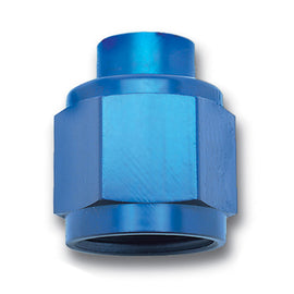 RUSSELL 662000 Russell 662000 16 AN Aluminum Blue Anodized Flare Cap for High-Performance Fuel and Oil Systems