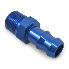 RUSSELL 670220 Russell 670220 3/8 Inch Pipe to 3/8 Inch Barb Male Blue Fitting