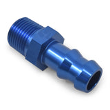 RUSSELL 670220 Russell 670220 3/8 Inch Pipe to 3/8 Inch Barb Male Blue Fitting
