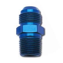 Load image into Gallery viewer, RUSSELL 670480 Russell #6 to 10mm x 1.0 Aluminum Adapter Fitting with Blue Anodized Finish
