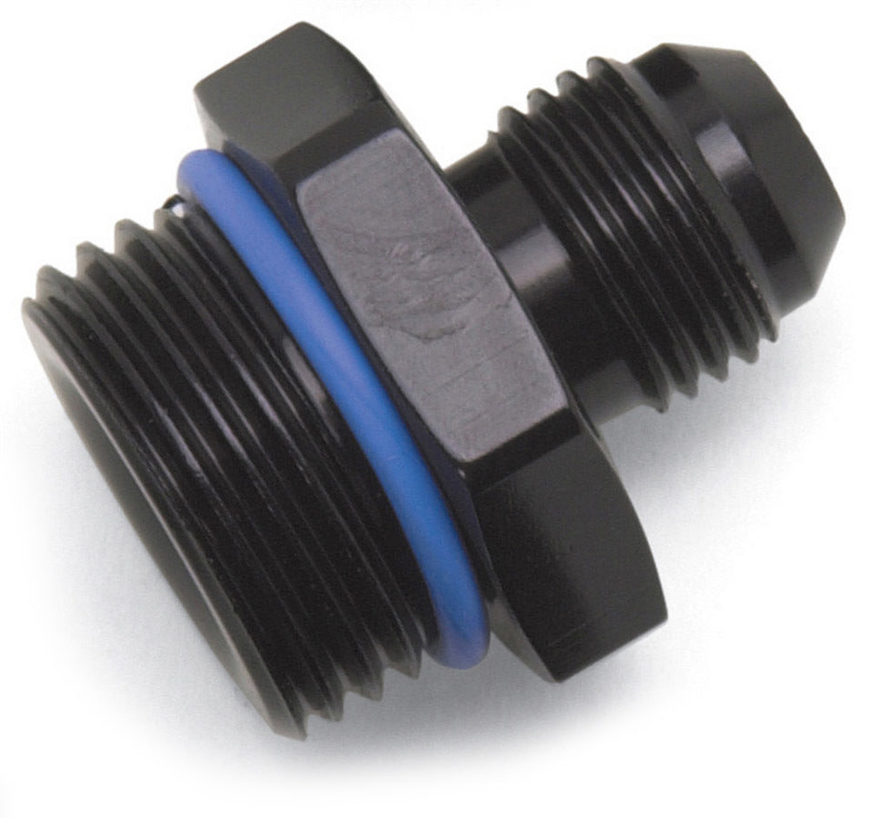 RUSSELL 670930 Russell 670930 8AN Male to 6AN Male ORB Fitting - Black Anodized Aluminum Adapter