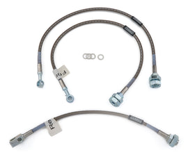 RUSSELL 672310 RUSSELL 672310 Brake Hose Kit for 1979-1987 GM Fullsize Trucks - Braided Stainless Steel, DOT Approved