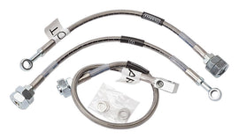 RUSSELL 672330 Russell Brake Hose Kit for GM S10/S15 Trucks and SUVs 1982-1991, Street Legal, DOT Approved, Braided Stainless Steel
