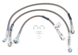 RUSSELL 672420 Russell Brake Hose Kit for 1979-1987 GM Fullsize Trucks - Braided Stainless Steel, 4WD