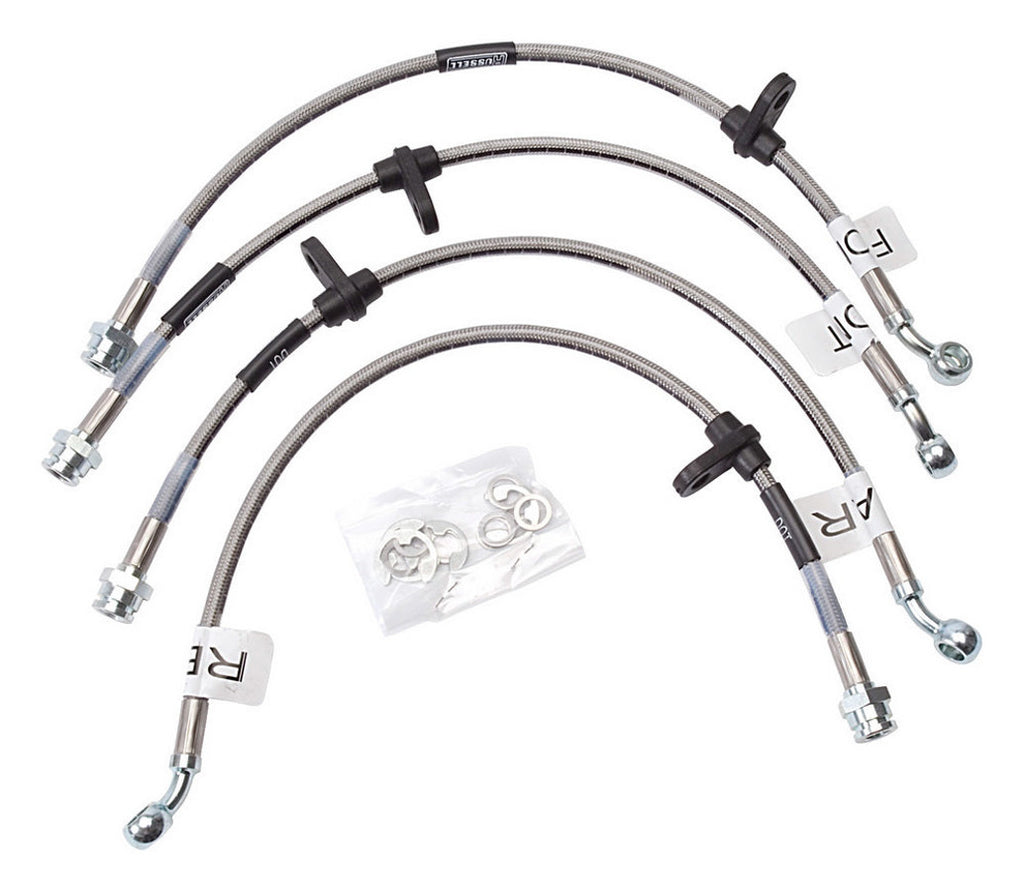 RUSSELL 684510 Russell 684510 Brake Lines for 1999-2002 Honda Civic Coupe Si Front and Rear Disc Brakes