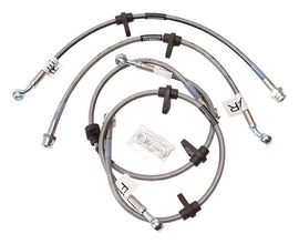 RUSSELL 684600 SS Brake Line Kit 92-95 Honda Civic