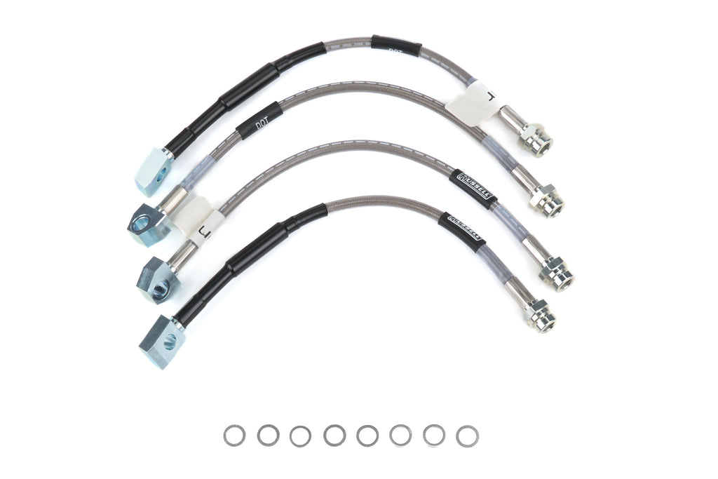 RUSSELL 692020 Russell S/S Brake Line Kit for 1988-1992 Chevy Corvette - Street Legal DOT Approved Braided Stainless