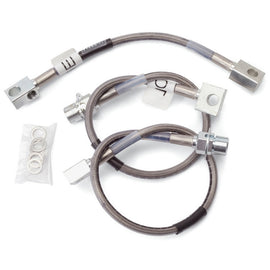 RUSSELL 693010 Russell S/S Brake Line Kit for 1987-1993 Ford Mustang - Street Legal, DOT Approved Braided Stainless Steel