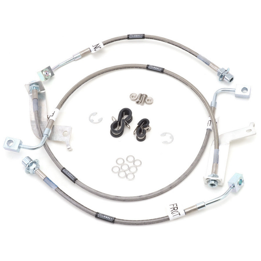 RUSSELL 693270 S/S Brake Line Kit 99-04 Cobra