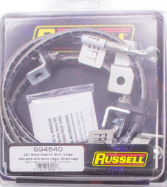 RUSSELL 694540 S/S Brake Line Kit 94-99 Dodge 4WD