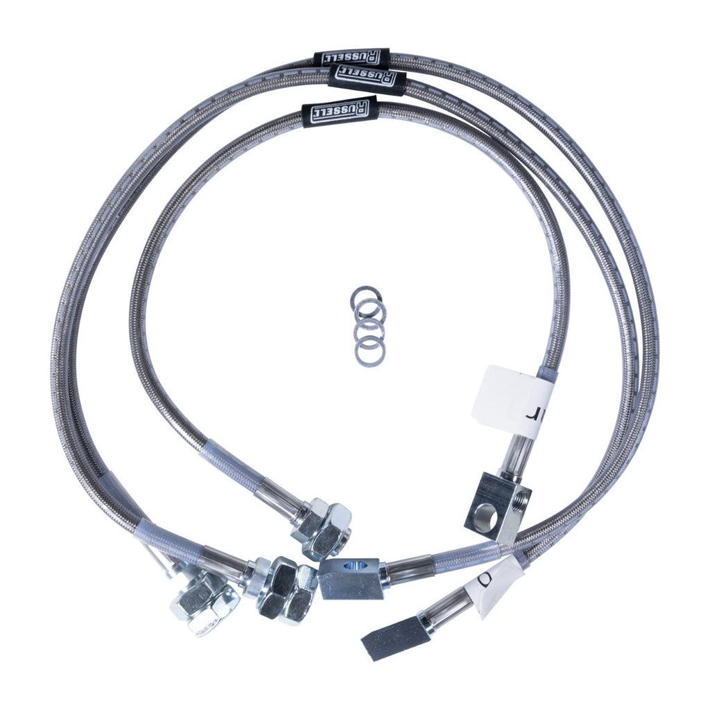 RUSSELL 695710 Russell 695710 Brake Lines for 1979-1987 K10/K20 Front Disc and Rear Drum Brakes