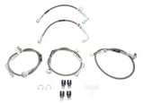 RUSSELL 695760 Russell Brake Hose Kit for GM 1500 Fullsize Trucks (1999-2006), Braided Stainless DOT Approved
