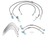 RUSSELL 696510 Russell Brake Hose Kit for 2005-2006 Ford F-250/F-350 - Braided Stainless Steel, 6-inch Lift, DOT Approved